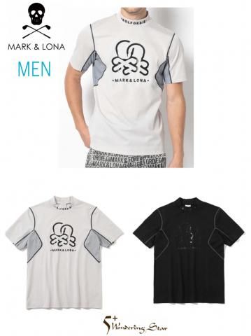 MARK&LONAۥåͥåT  D.D Contrast Poly Blended Mock(MEN)2