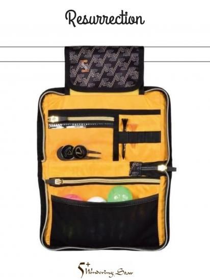 Resurrection】カートマルチポーチ【D.BLACK】