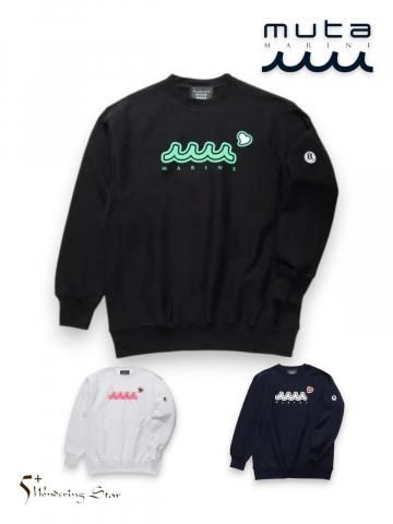 <img class='new_mark_img1' src='https://img.shop-pro.jp/img/new/icons1.gif' style='border:none;display:inline;margin:0px;padding:0px;width:auto;' />MUTAACANTHUS  muta MARINE Sweet Logo Crewneck Sweatshirts (3)
