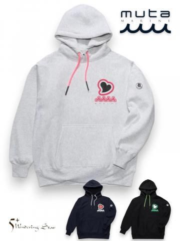 <img class='new_mark_img1' src='https://img.shop-pro.jp/img/new/icons1.gif' style='border:none;display:inline;margin:0px;padding:0px;width:auto;' />MUTAACANTHUS  muta MARINE Sweet Logo Hooded Sweatshirts (3)