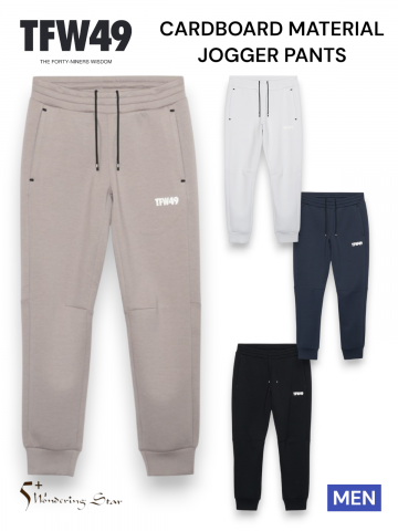 <img class='new_mark_img1' src='https://img.shop-pro.jp/img/new/icons14.gif' style='border:none;display:inline;margin:0px;padding:0px;width:auto;' />TFW49MEN 󥰥ѥ CARDBOARD MATERIAL JOGGER PANTS