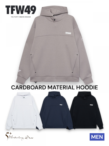 <img class='new_mark_img1' src='https://img.shop-pro.jp/img/new/icons14.gif' style='border:none;display:inline;margin:0px;padding:0px;width:auto;' />TFW49MEN ѡ CARDBOARD MATERIAL HOODIE