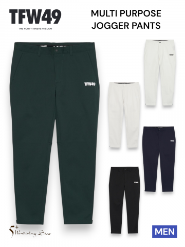 <img class='new_mark_img1' src='https://img.shop-pro.jp/img/new/icons14.gif' style='border:none;display:inline;margin:0px;padding:0px;width:auto;' />【TFW49】MEN ロングパンツ MULTI PURPOSE JOGGER PANTS (全5色)