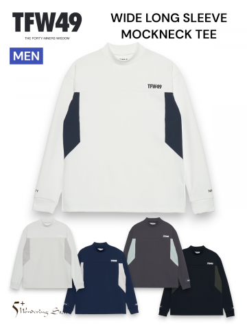 <img class='new_mark_img1' src='https://img.shop-pro.jp/img/new/icons14.gif' style='border:none;display:inline;margin:0px;padding:0px;width:auto;' />TFW49MEN åͥå WIDE LONG SLEEVE MOCKNECK TEE