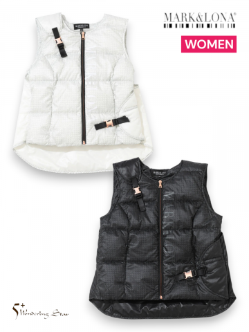 【MARK&LONA】WOMEN ダウンベスト ARDV(全2色)
