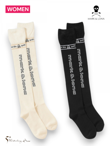 MARK&LONAWOMEN å Sol Velour Touch Over-Knee Socks