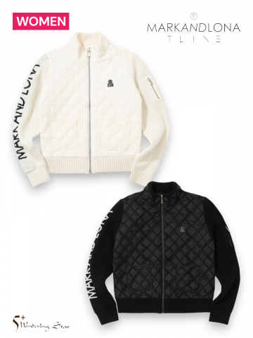 <img class='new_mark_img1' src='https://img.shop-pro.jp/img/new/icons14.gif' style='border:none;display:inline;margin:0px;padding:0px;width:auto;' />【MARK&LONA】WOMEN ブルゾン Lexa Hybrid Quilt Jacket(全2色)