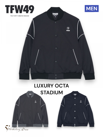 【TFW49】MEN スタジアムジャケット LUXURY OCTA STADIUM(全3色)