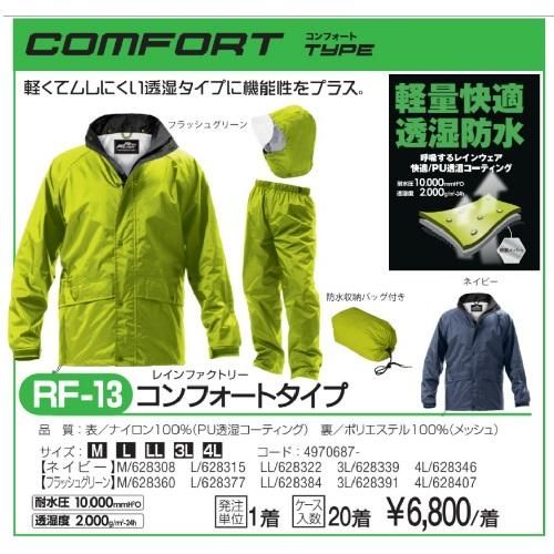 楽天市場】おたふく手袋 レインファクトリー RF-13 コンフォート