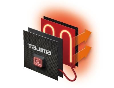 タジマモーターコーポレーション メーカー在庫限り　Tajima タジマ 温着ヒーター　暖雅ベスト　5.0V　モバイルバッテリ対応　 HD-VE501N（充電池・充電器別売）HDVE501N : ハンズコテラ Yahoo!ショップ - 通販 - Yahoo!ショッピング