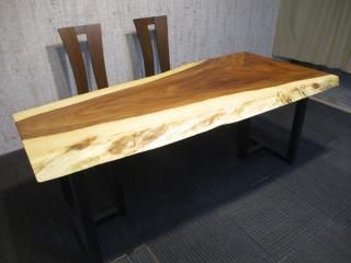 モンキーポッド3620 一枚板無垢 乾燥材 1640x470-460x45mm モンキーポッド3620 一枚板無垢 乾燥材 1640x470-460x45mm
