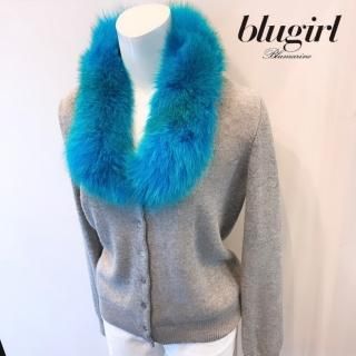 blugirl Blumarine Fur Cardigan 2018AW ֥롼֥ޥ ե ǥ