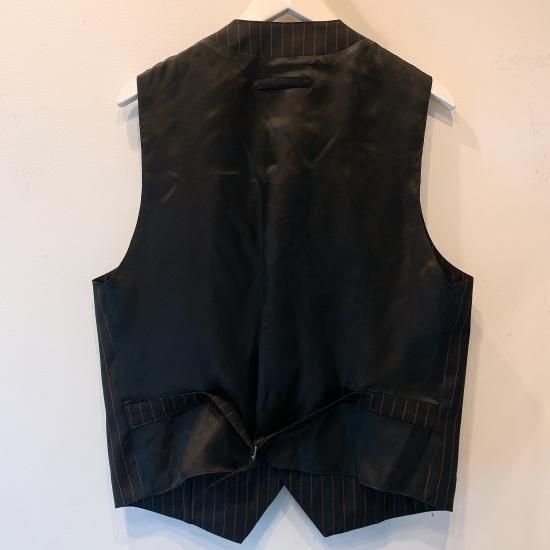 Supreme Jean Paul Gaultier Pinstripe Cargo Suit Vest 19SS Supreme Jean Paul Gaultier Pinstripe Cargo Suit Vest 19SS
