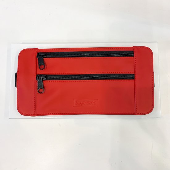 Supreme Leather Waist/Shoulder Pouch 19SS RED シュプリーム 最新
