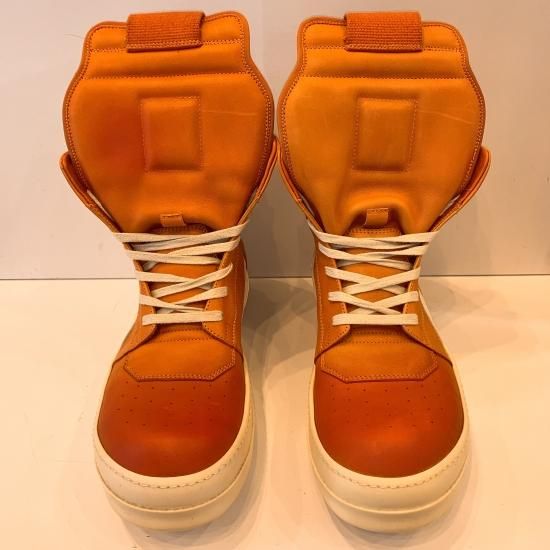 Rick Owens Geobasket ORANGE リック・オウエンス ジオ Rick Owens Geobasket ORANGE リック・オウエンス ジオ