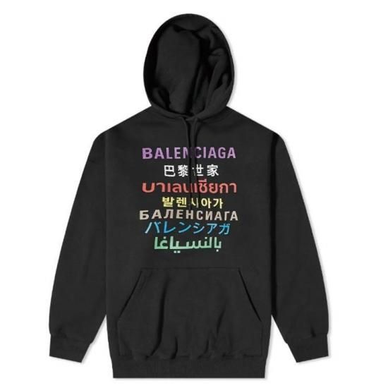 BALENCIAGA BB MODE HOODIE バレンシアガ BBロゴ パーカー フーディー ...