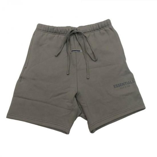 ESSENTIALS RUBBER TAG PRINT SWEAT SHORTS/ HARF PANTS
