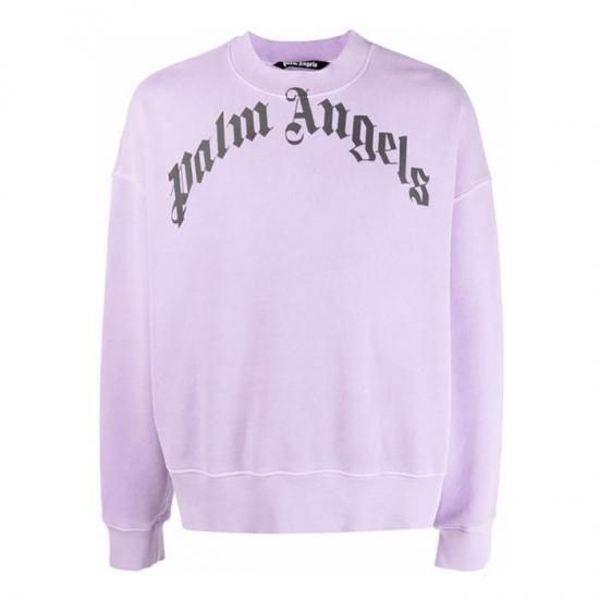 PALM ANGELS / パームエンジェルス カーブロゴ スウェットシャツ トレーナー ユニセックス - LILLION WEB SHOP