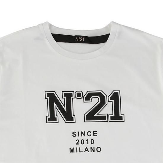 N°21 Logo T-SHIRT ヌメロヴェントゥーノ Tシャツ ユニセックス