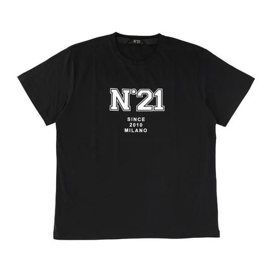 N°21 Logo T-SHIRT ヌメロヴェントゥーノ Tシャツ ユニセックス