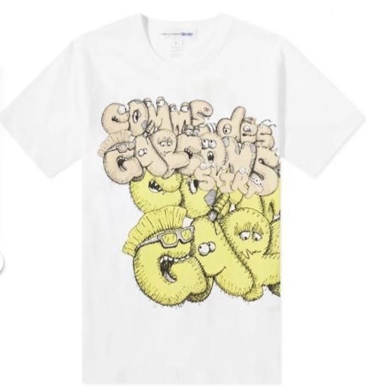 コムデギャルソンシャツ Kaws Tシャツ