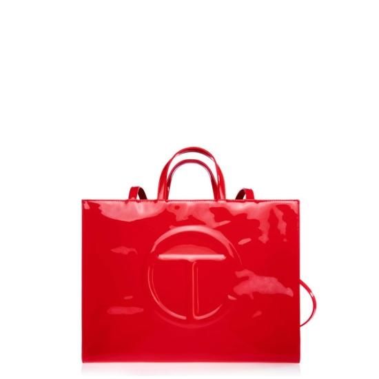 TELFAR Patent Shopping Bag medium テルファー ミディアム TELFAR Patent Shopping Bag medium テルファー ミディアム