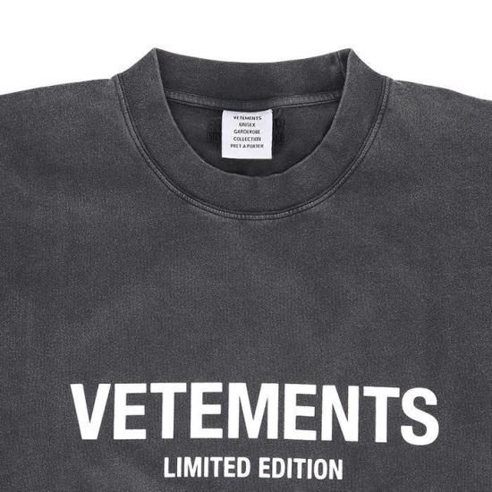 VETEMENTS / ヴェトモン ダブル アナーキー ロングスリーブ T