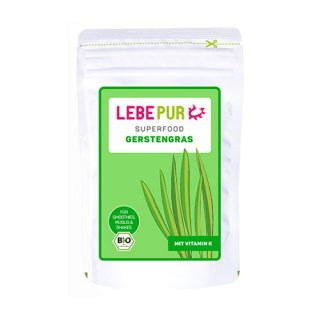 Lebepur（レーベプア）スーパーフード 大麦草粉末 125g