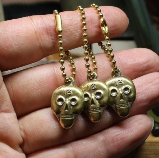 M&W works13 skull keyholderbrass 真鍮製 - 東京 東高円寺 M&W works13 skull keyholderbrass 真鍮製 - 東京 東高円寺