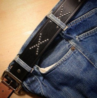 The WILD ONE BELT<BR>Studs model 