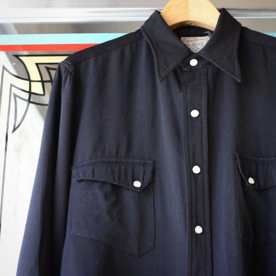 vintage 1940S~Levis western shirtBlack color - 東京 東高円寺