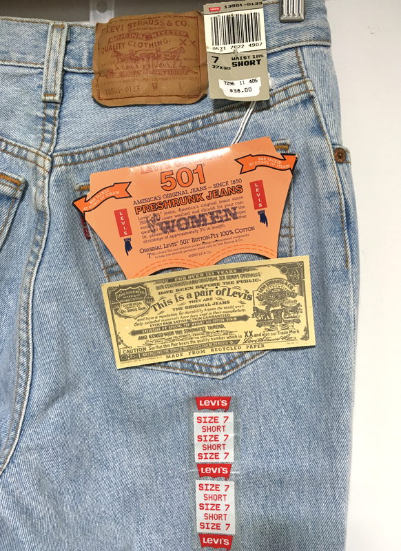 90s levis 501 for women “dead stock” - 奈良のヴィンテージ・古着屋 