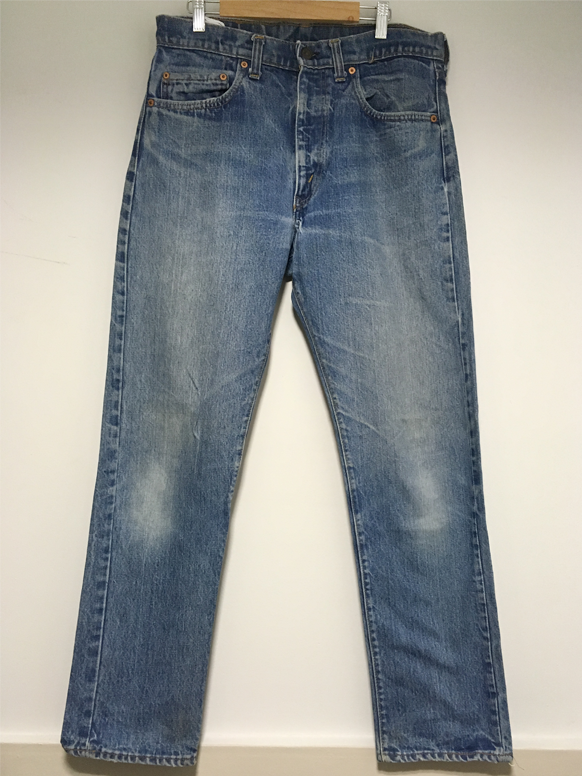 LEVI'S 505 66後期 34×32 ボタン裏 16 - 奈良のヴィンテージ・古着屋ZONOCO