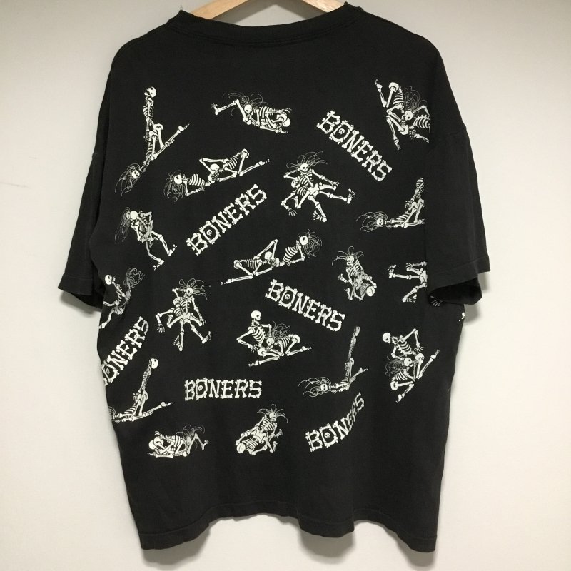 90s スカルプリント 48手 Tシャツ “BONERS” - 奈良のヴィンテージ ...