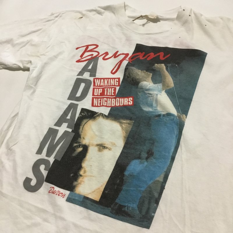 90s バンドT “BRYAN ADAMS WAKING UP THE NEIGHBOURS 91/92” - 奈良の ...