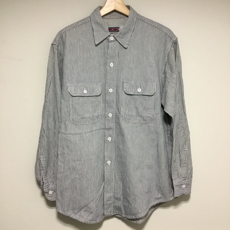 90s BIG MAC ヒッコリーワークシャツ - 奈良のヴィンテージ・古着屋ZONOCO