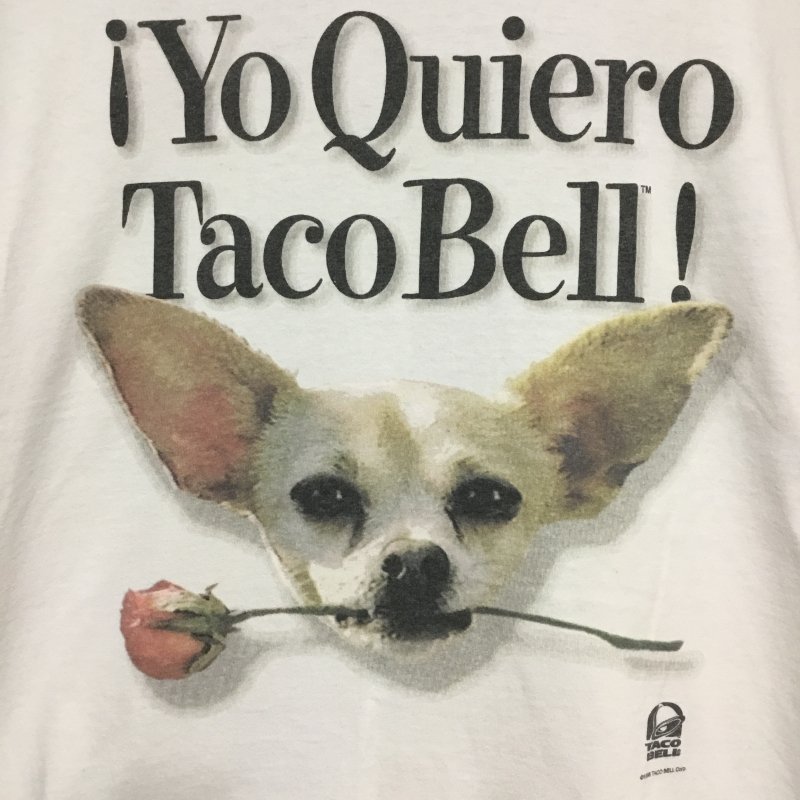 1998 TACOBELL Tシャツ “Yo Quiero TacoBell” - 奈良のヴィンテージ