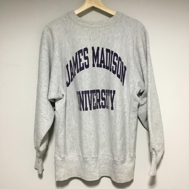 90s Champion REVERSE WEAVE 染み込みプリント JAMES MADISON - 奈良の ...