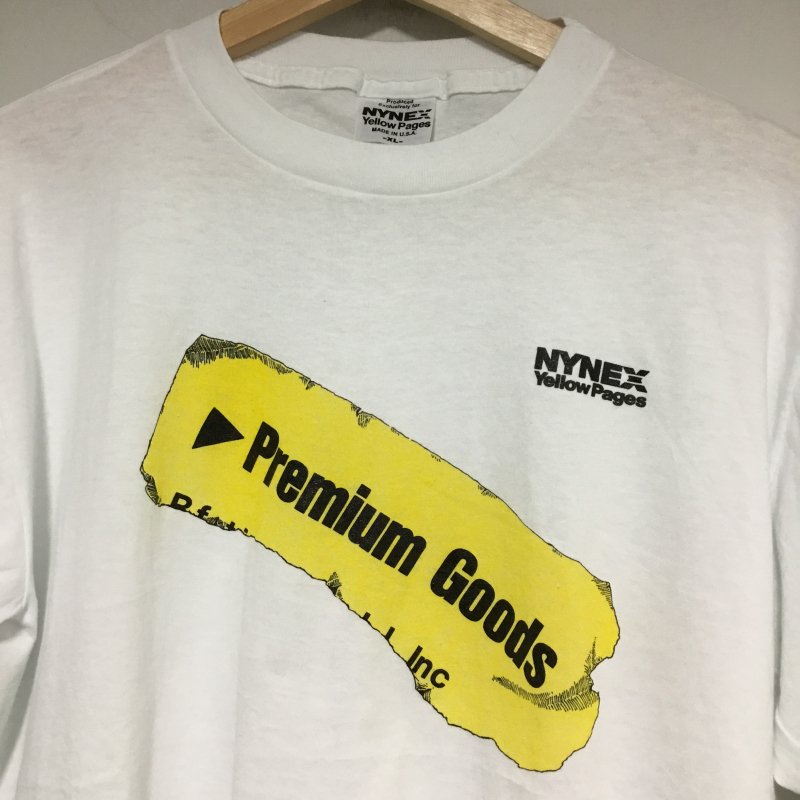 90s Yellow Pages 企業プリント Tシャツ - 奈良のヴィンテージ・古着屋