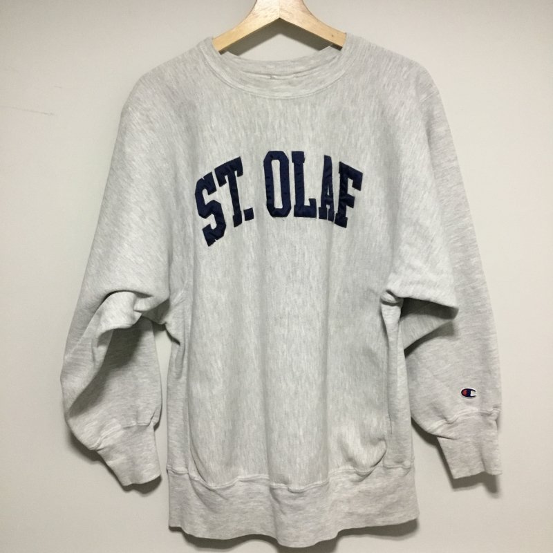 90s champion REVERSE WEAVE “ST.OLAF” - 奈良のヴィンテージ・古着屋
