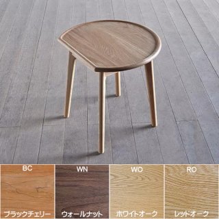 国産テーブル ユーロ サイドテーブル シキファニチア 無垢材オーダー家具