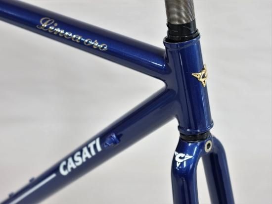 Casati linea oro カザーティ リネアオロ 美品 クロモリ カンパ Casati linea oro カザーティ リネアオロ 美品 クロモリ カンパ