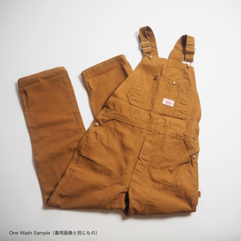 ROUND HOUSE ラウンドハウス MADE IN USA オーバーオール #83 DOUBLE KNEE BIB OVERALLS BROWN  DUCK