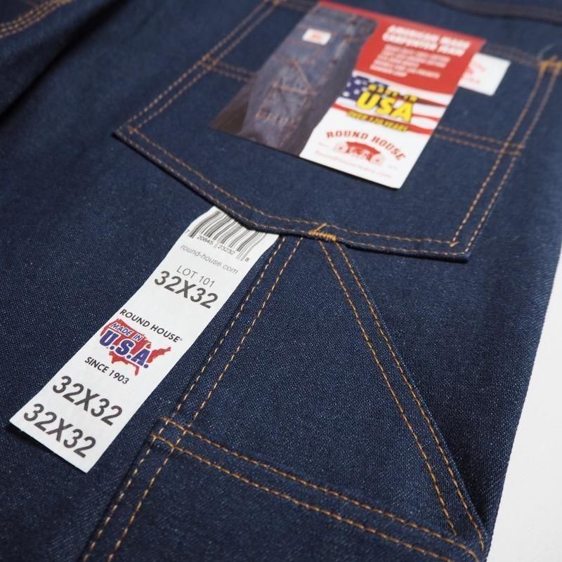 ROUND HOUSE ラウンドハウス デニムペインターパンツ #101 MADE ROUND HOUSE ラウンドハウス デニムペインターパンツ #101 MADE