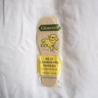 Glencroft グレンクロフト ラムウールインソール REAL LAMBSWOOL INSOLES<img class='new_mark_img2' src='https://img.shop-pro.jp/img/new/icons13.gif' style='border:none;display:inline;margin:0px;padding:0px;width:auto;' />