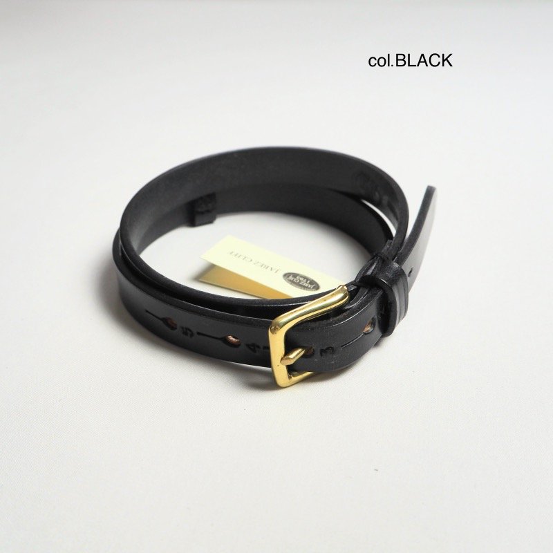 JABEZ CLIFF ジャベツクリフ ベルト STIRRUP LEATHER BELT 20mm幅/2カラー - GREEN  ADDICTION｜グリーンアディクション