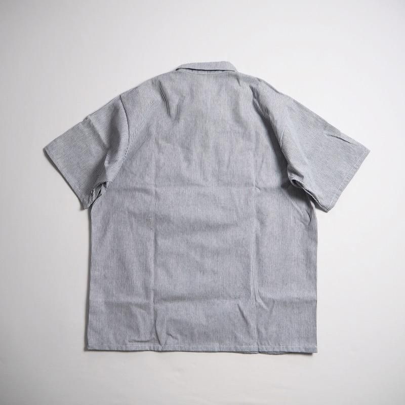 BEN DAVIS ベンデイビス ハーフジップ半袖ワークシャツ SHORT