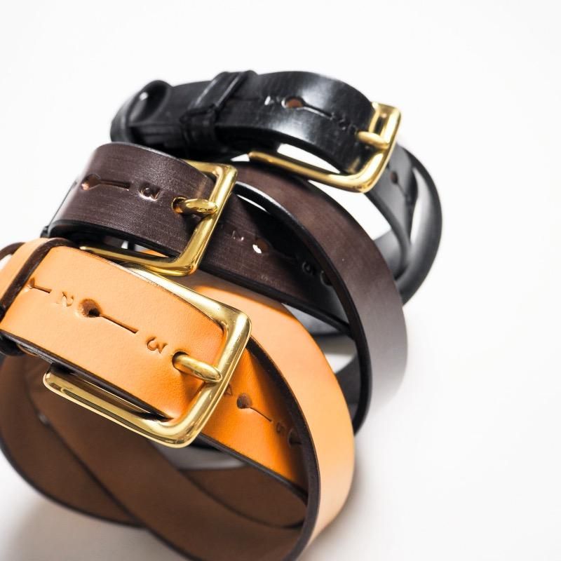 JABEZ CLIFF ジャベツクリフ ベルト STIRRUP LEATHER BELT 28mm幅 / 3カラー