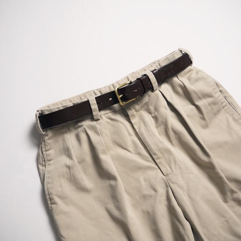 JABEZ CLIFF STIRRUP LEATHER BELT　ジャベツクリフ JABEZ CLIFF (ジャベツクリフ) Stirrup Leather Belt [BLACK]