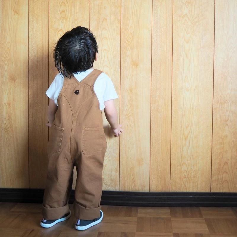 CARHARTT KIDS カーハートキッズ ブラウンダックオーバーオール CARHARTT KIDS カーハートキッズ ブラウンダックオーバーオール